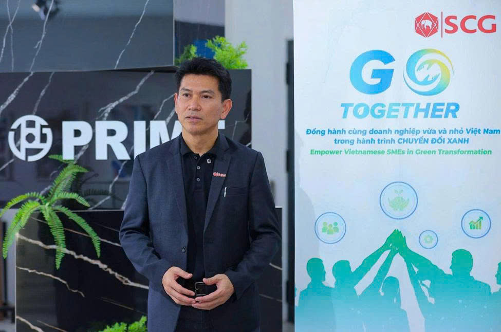 Mr. Wichet Chuchaeu expects the Go Together initiative will empower Vietnamese SMEs to go green with confidence